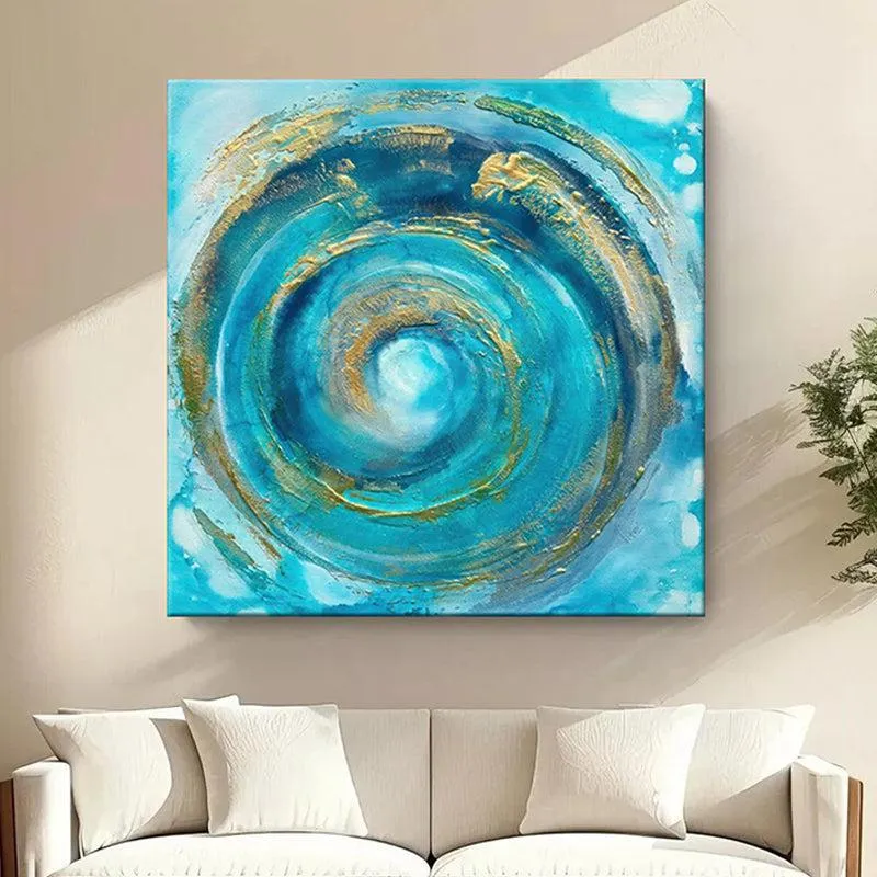 Swirling Whirlwind Wall Painting media 1