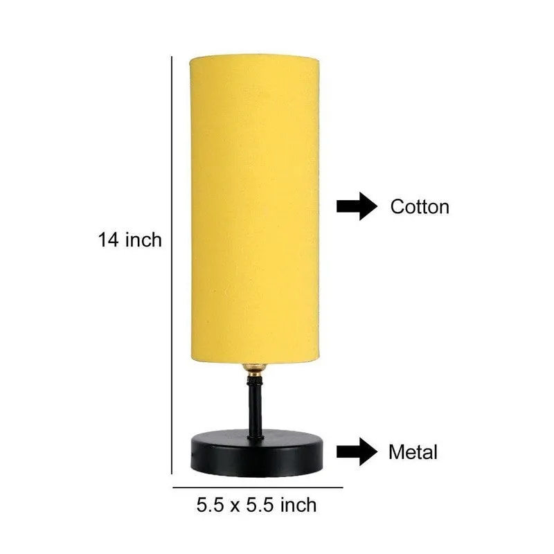 Mini Magic Fabric Table Lamp - Yellow,Black media 7