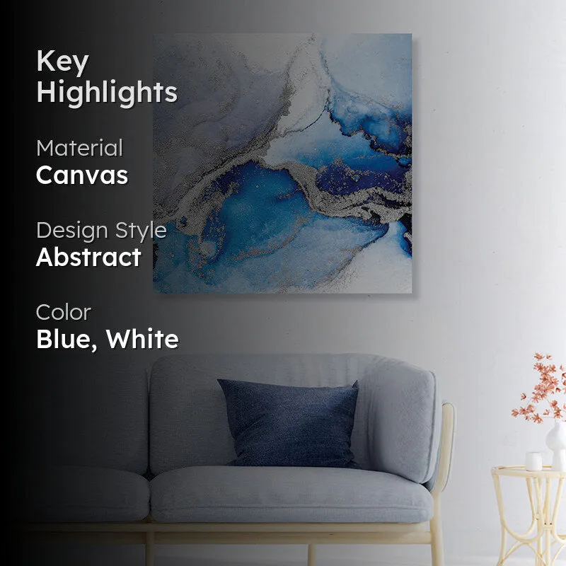 Gilded Glacier Canvas Wall Art media 2