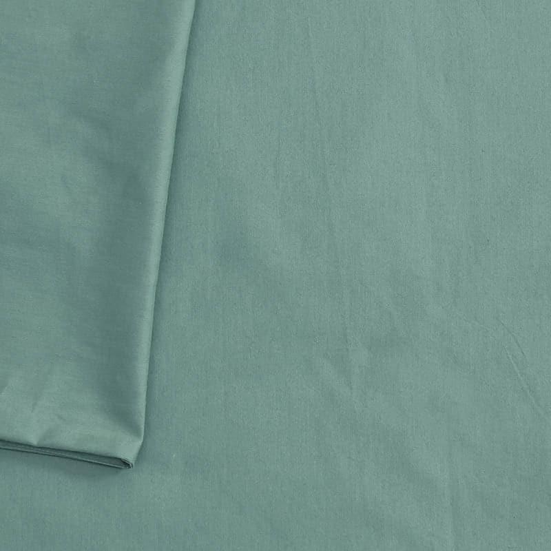 Dreamy Delight Cotton Bedsheet (Green) - 610 TC media 3