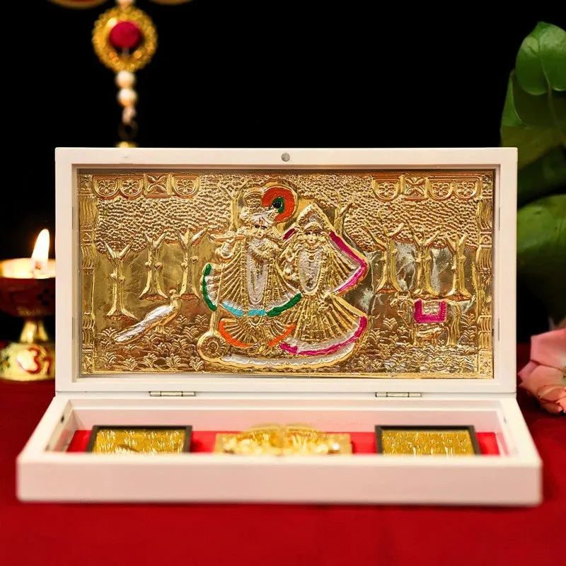 Anant Krishna Bhakti Brass Idol media 3