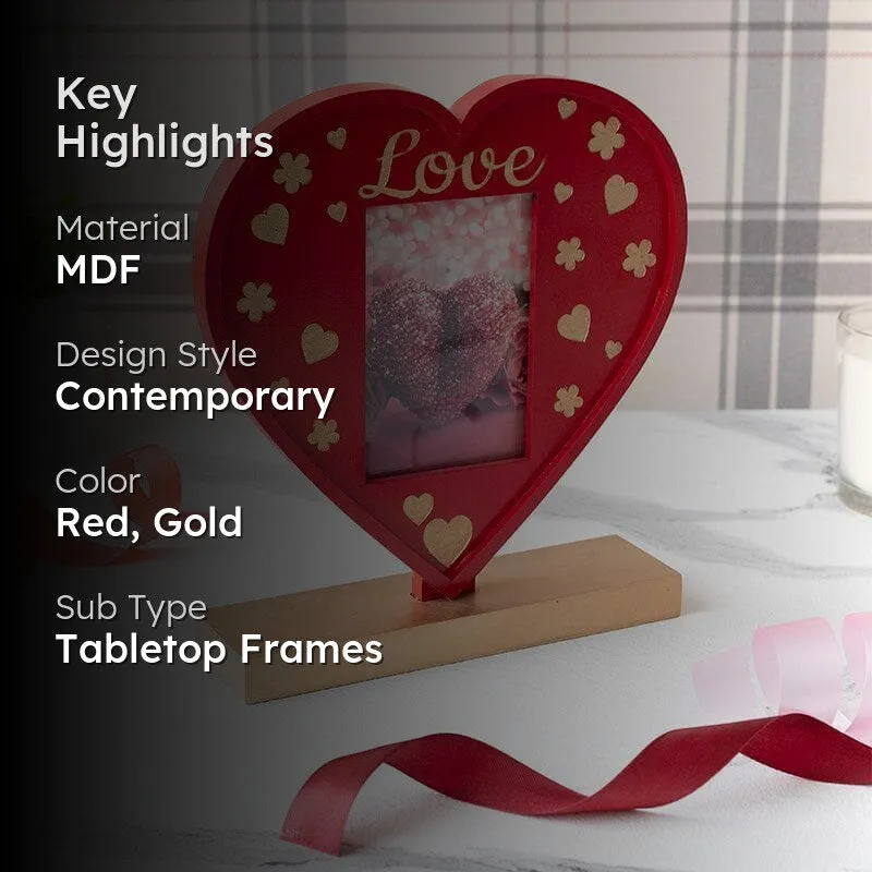 Love Gallery Photo Frame - Red media 2