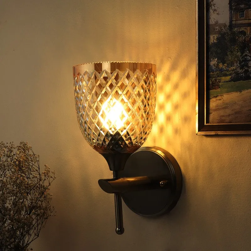 Anora Elegant Glass Wall Lamp media 3