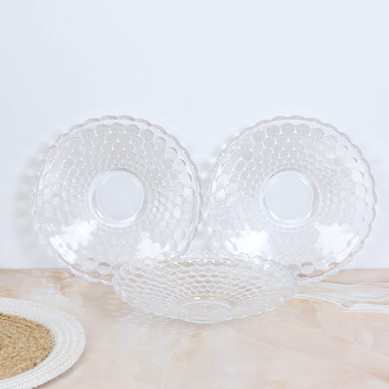 Firouz Glass Platter - Set of Three media 3