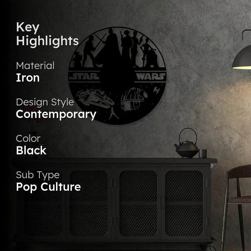 Star Wars Black Iron Wall Accent media 2