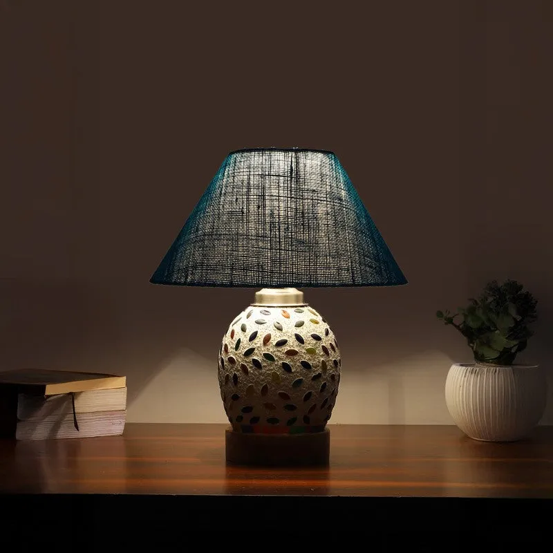 Alvora Wooden Table Lamp - Multicolor media 1
