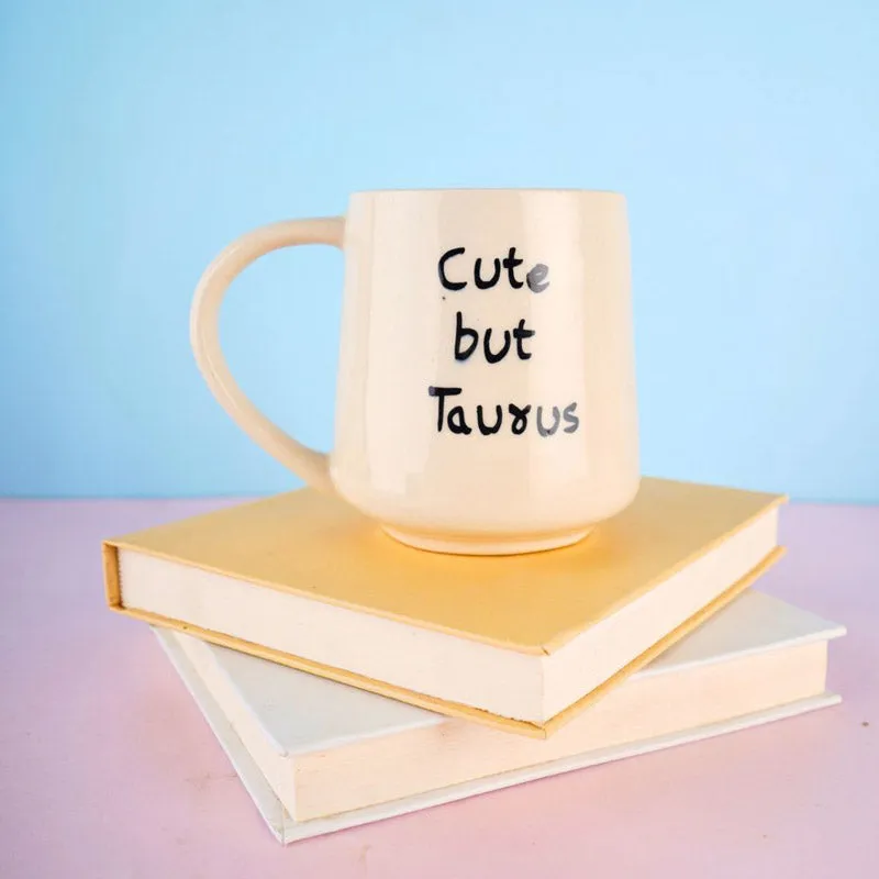 Cute But Taurus Coffee Mug (250 mL) media 4