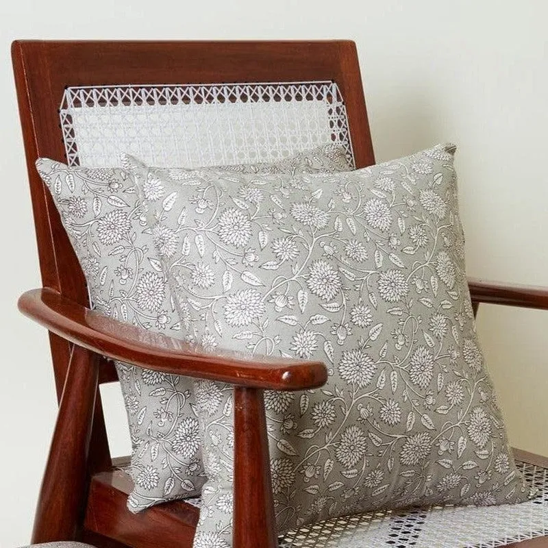 Merriana Cushion Cover (Grey) - Set Of Two media 1