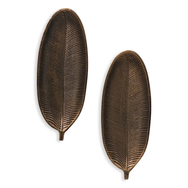 Artlyn MDF Wall Accent (Brown) - Set Of Two - 3