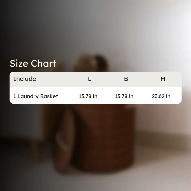 Rioware Modern Bamboo Ribbed Laundry - Brown media 9