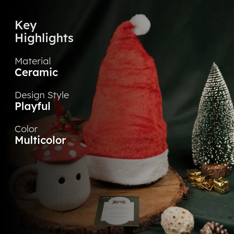 Merry Ceramic Coffee Mug (270 mL) - Two Piece Set media 2