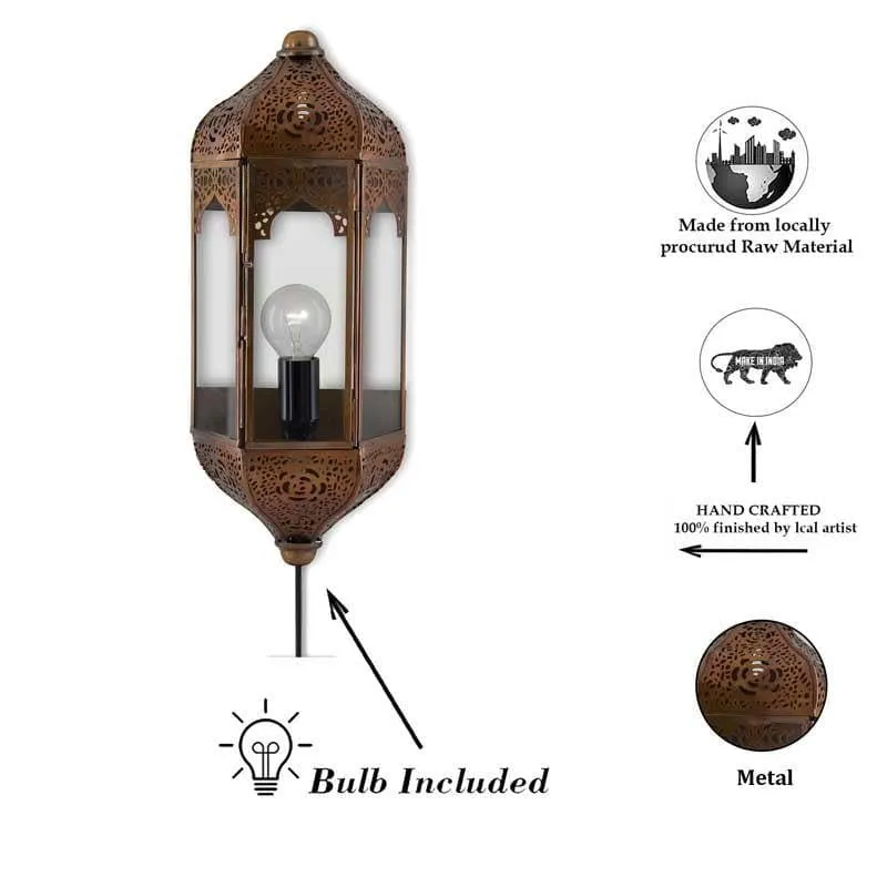 Amina Metal Wall Lamp media 6