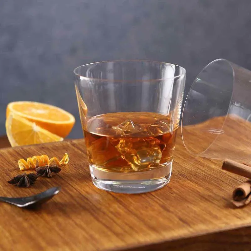 Mason Old Fashioned Bohemia Crystal Glasses (330 ML) - Set Of Six media 1