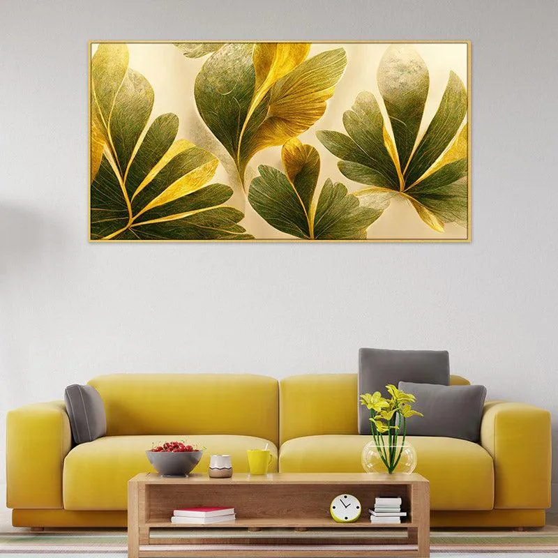 Nirma Foliage Canvas Wall Painting With Frame media 3