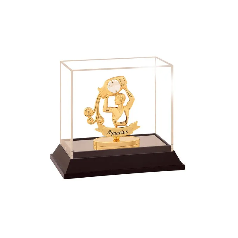Golden Aquaries 24K Gold Plated Mild Steel Showpiece media 4