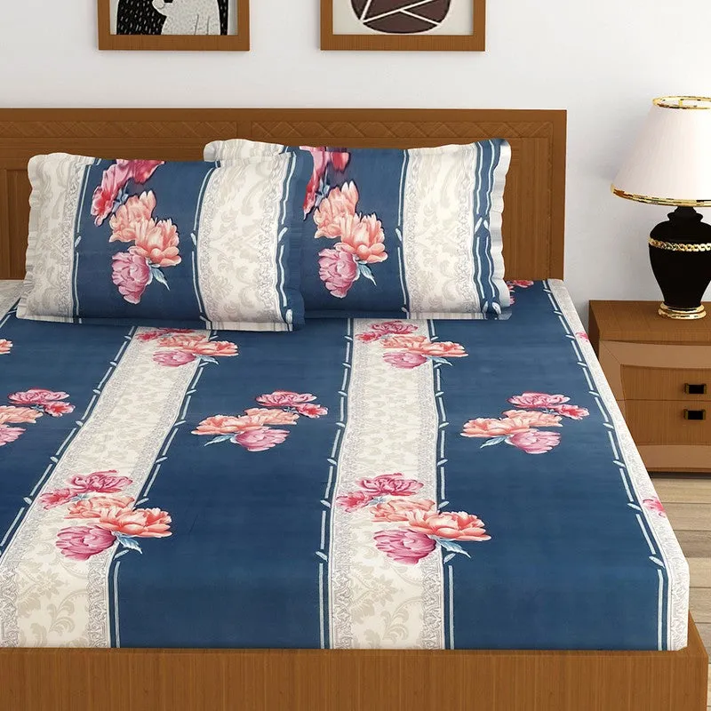 AngleEase King Fitted Microfiber Bedsheet - 150 GSM media 3