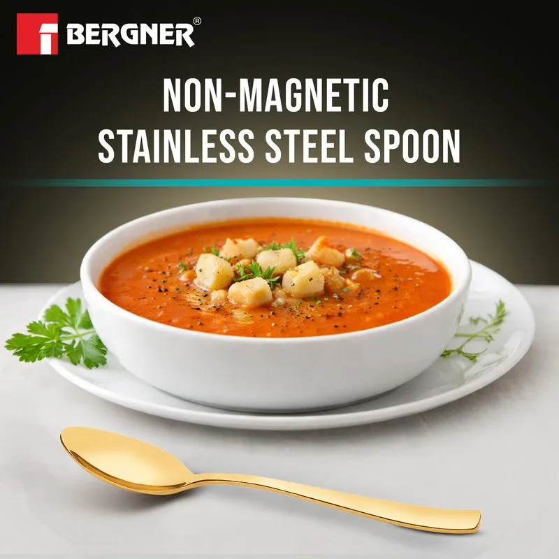 Caviar Stainless Steel Baby Spoon - Set of Six media 5