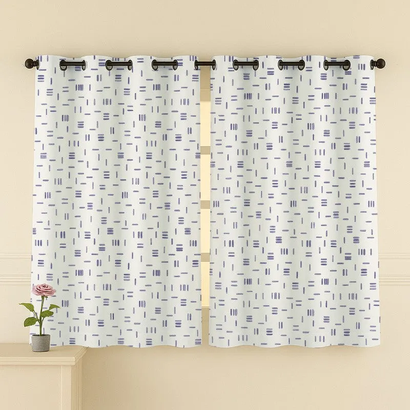 GeoPop Cotton Curtains - Set Of Two media 4