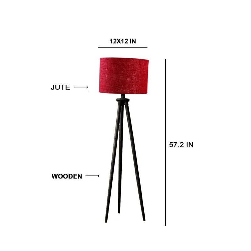 TriAura Prime Floor Lamp (Maroon) media 7