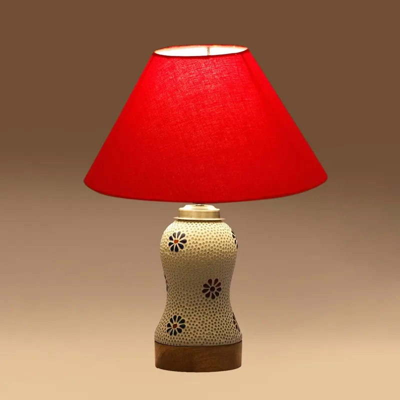 Ravellea Wooden Table Lamp - Multicolor media 7