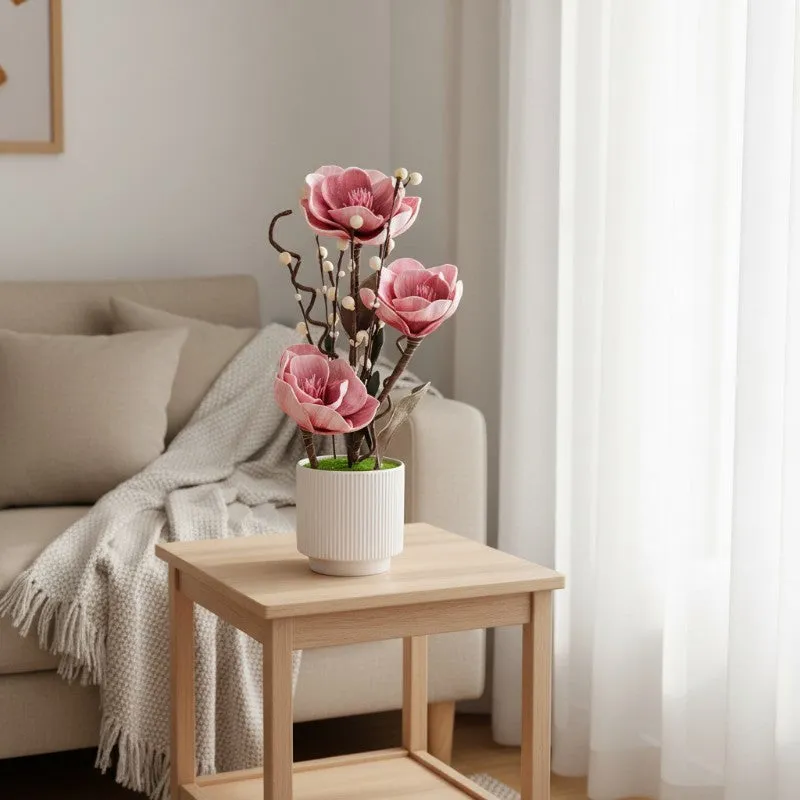 AarviDecor Petal Bloom Foam Artificial Plants media 1