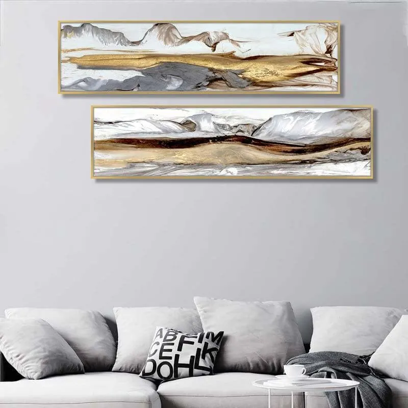 Regions To Explore Canvas Wall Art - Set Of Two media 3