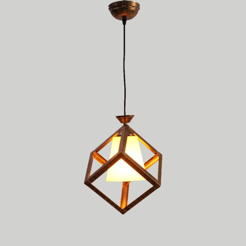 Yellow Glow PVC Ceiling Lamp media 4