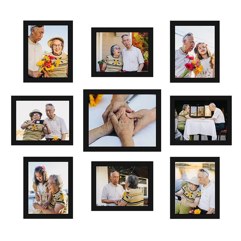 Aria Photo Frame - Set Of Nine media 3