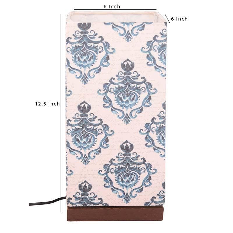 Ethereally Ethnic Fabric Table Lamp - Pink media 5