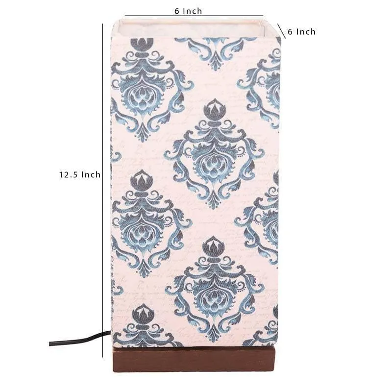 Ethereally Ethnic Fabric Table Lamp - Pink media 5