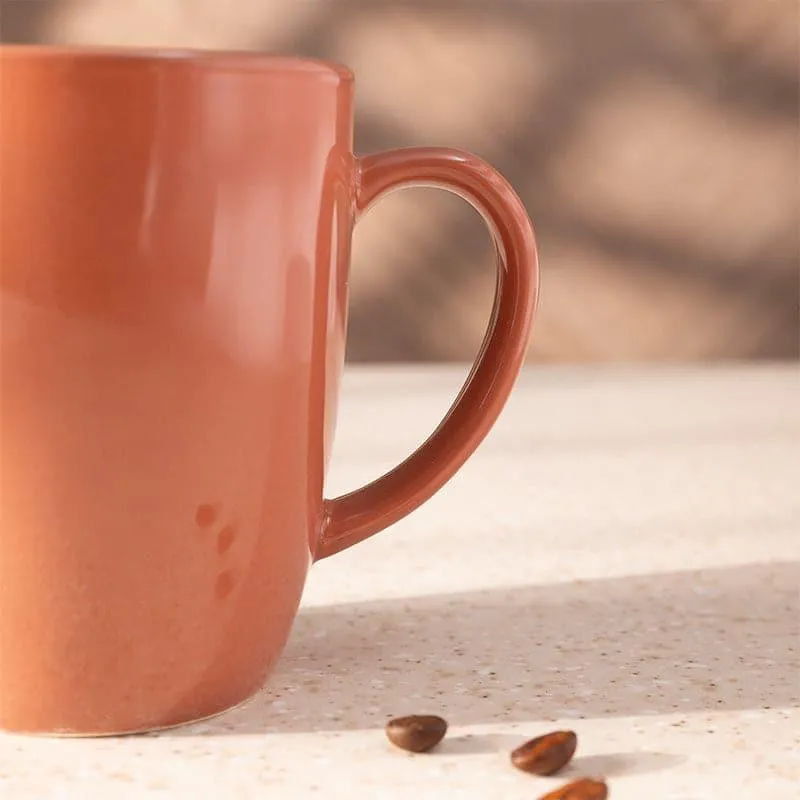 Yuvara Porcelain Coffee Mug (295 mL) - Light Brown media 4