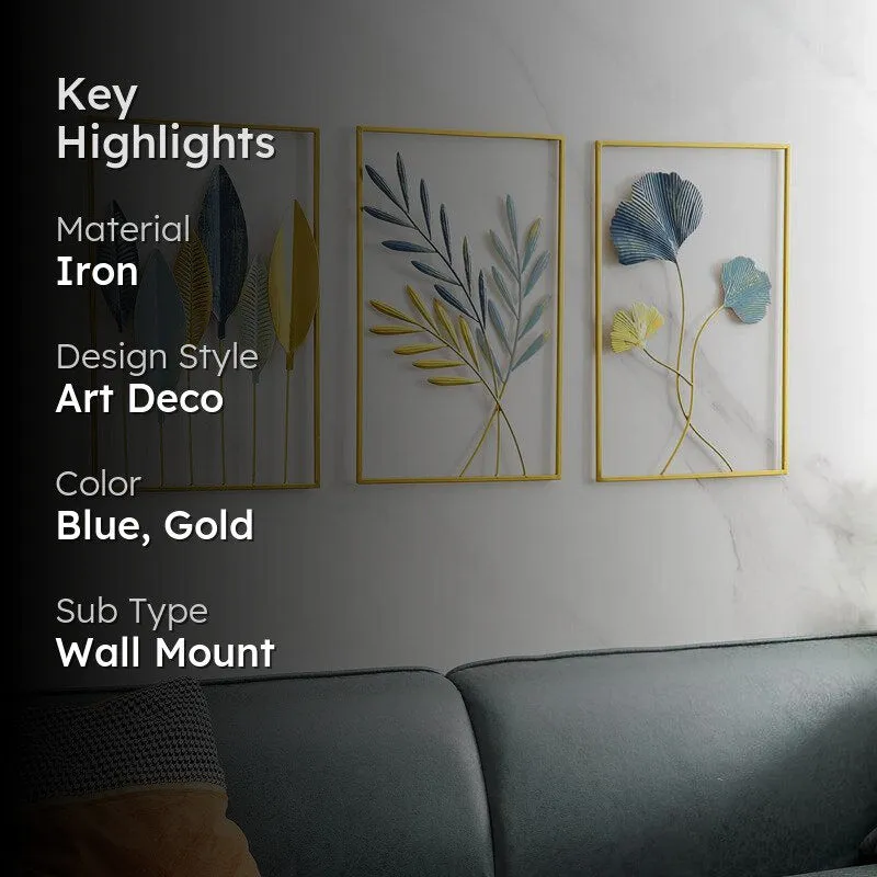 Mithuna Iron Wall Accent - Set Of Three media 2