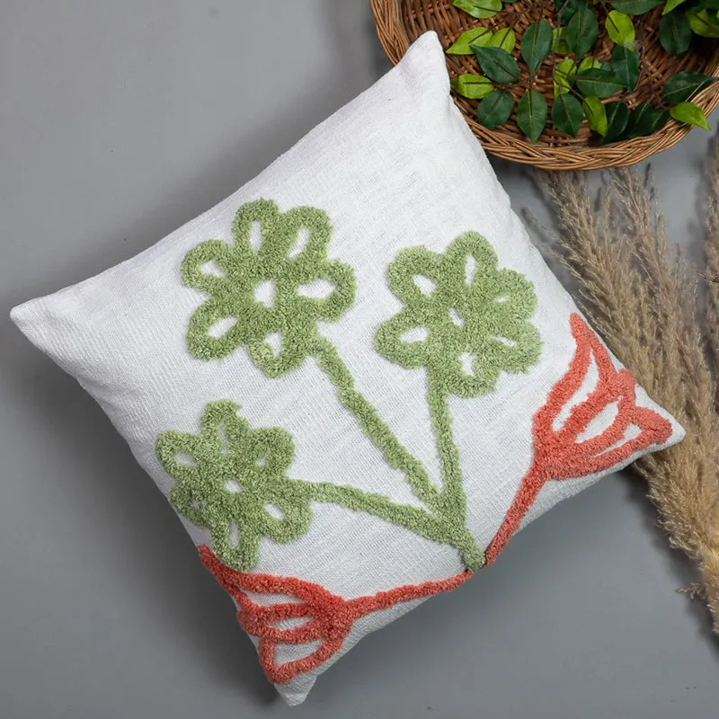 Petal Knot Tufted Cushion Cover media 3