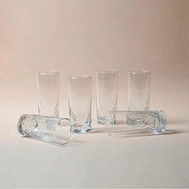 High Waves Water Glass (245 ml) - Set Of Six media 3