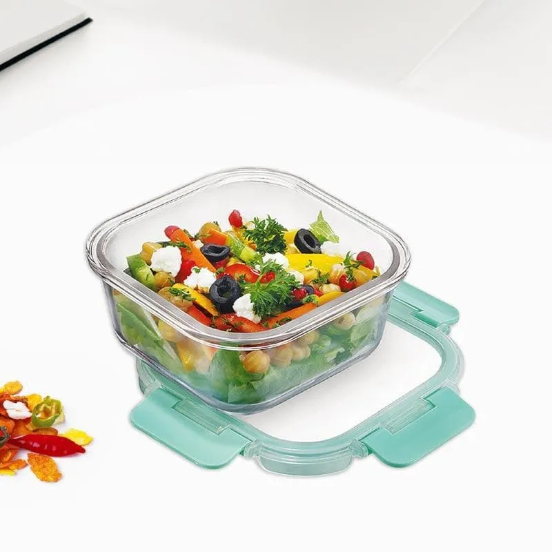 Crusade Square Glass Container - 520 ML media 3