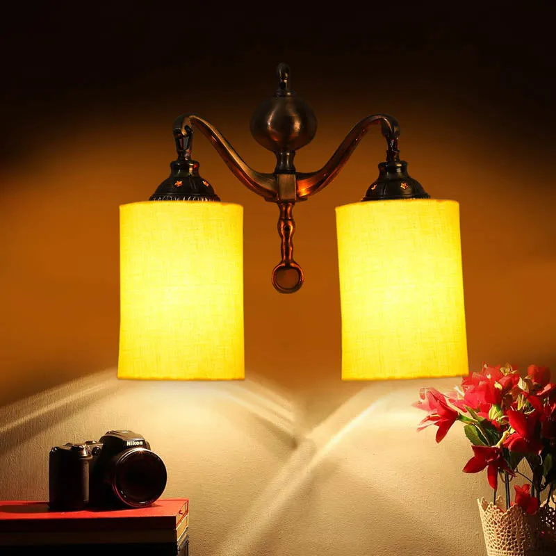 Lumino Cylindrical Metal Wall Lamp media 4