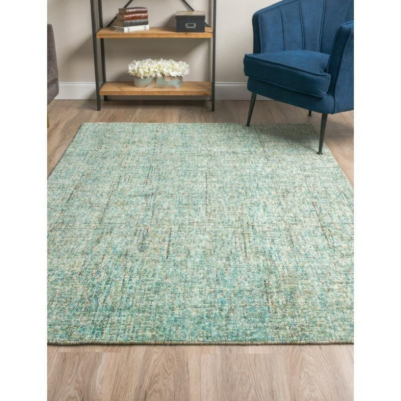 Handloom Hand Tufted Harmony Wool Rug - Sea Green media 3