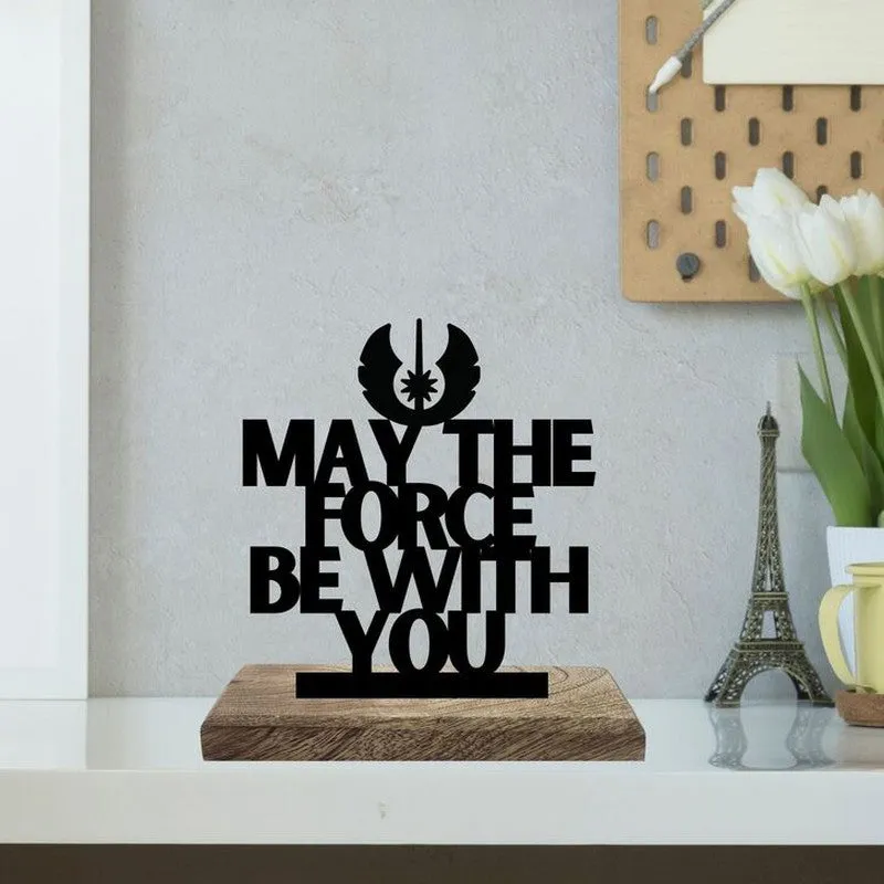 Guided by Force Driven by Choice Typography Showpiece - Set Of Two media 4