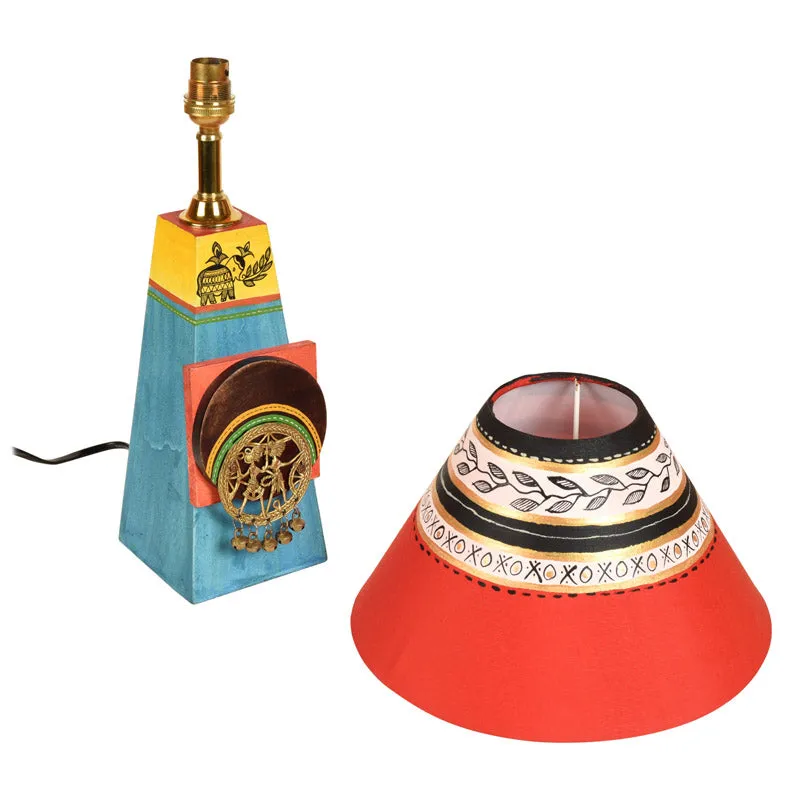 Yumi Wooden Table Lamp - Multicolor media 5