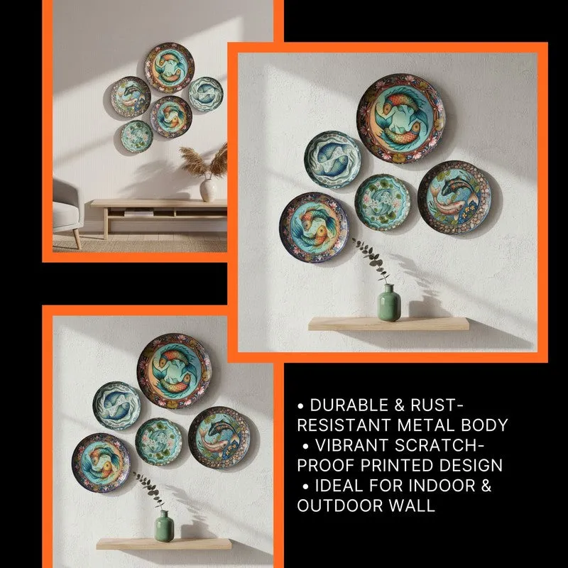 Azure Coastline Wall Plates - Set of Five media 8