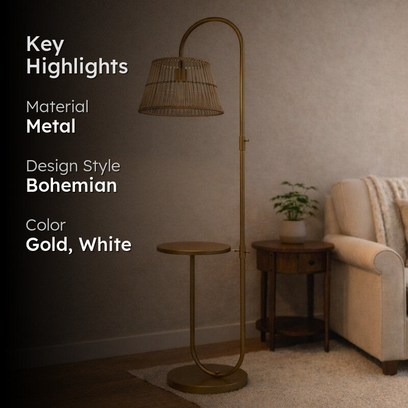Alden Accent Metal Floor Lamp media 2
