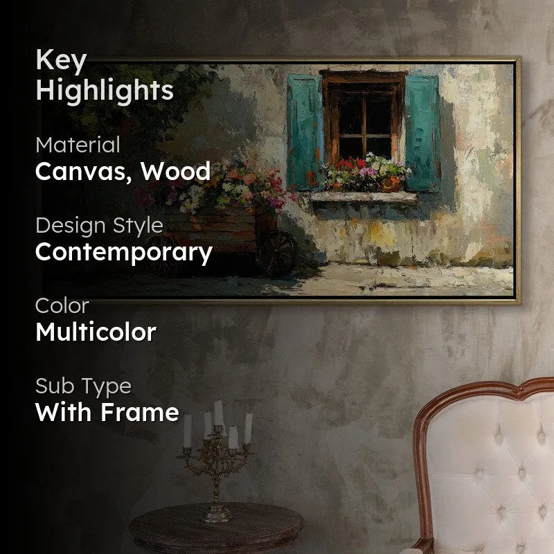 Petralune Canvas Wall Painting With Frame media 2