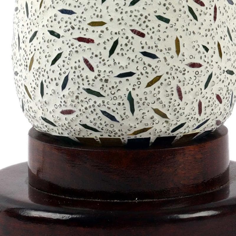 Soulful Mosaic Glass Table Lamp - Multicolor media 6