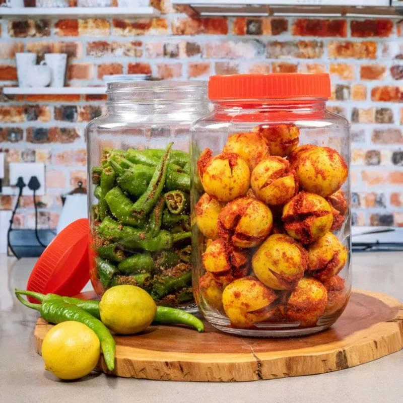 KitchenPure Glass Jar (1000 mL Each) - Set Of Six media 4