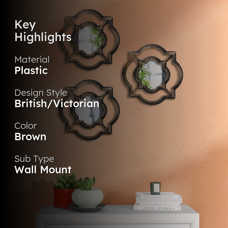 Chenny Decorative Wall Mirror - Set Of Three media 2