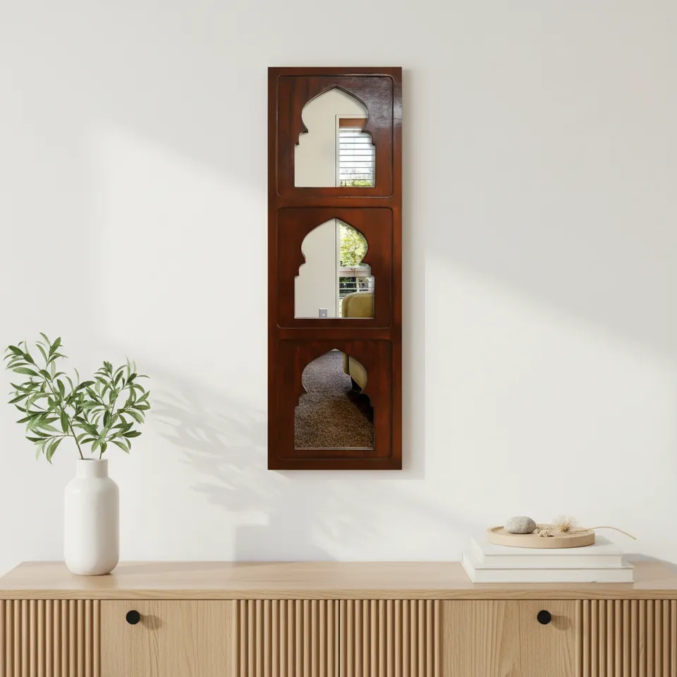 Jharokha Reflections Wall Mirror media 1