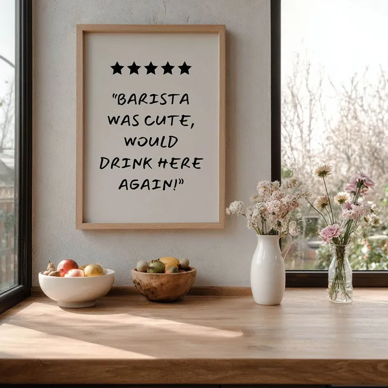 Barista Aura Archival Canvas Wall Art - Brown media 6