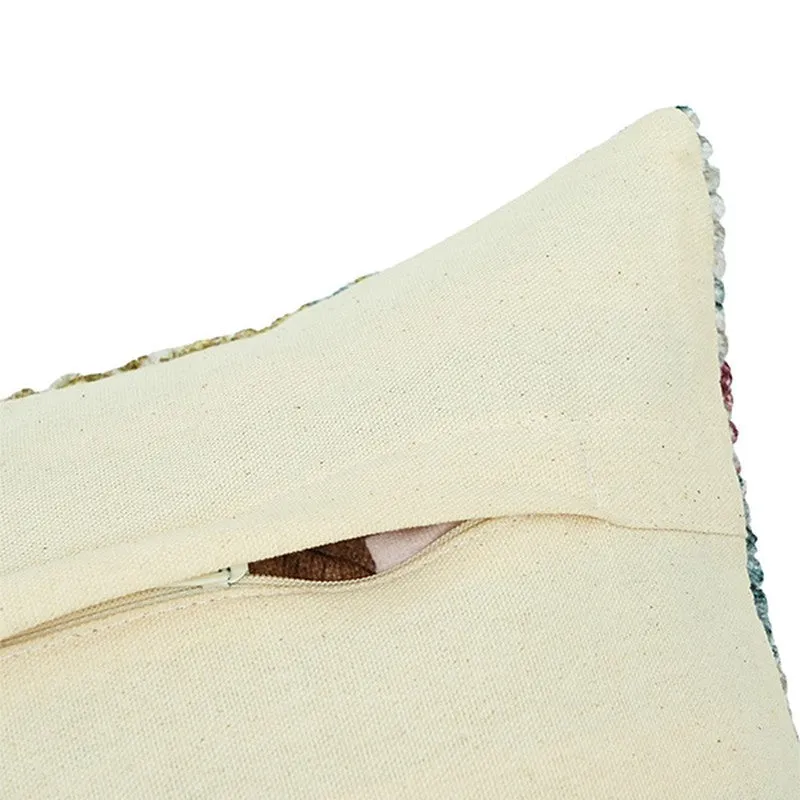 EdenPetals Cushion Covers (Purple, Yellow) - Set Of Five media 7