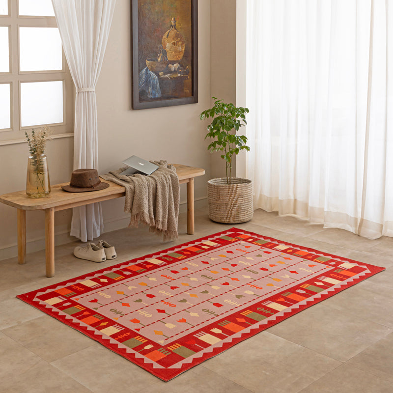 Kora Handwoven Cotton Rug media 3