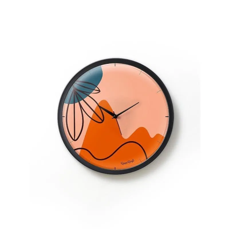 Abstract Nature Wall Clock media 3